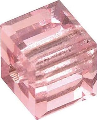 KNORRPRANDELL---SWAROVSI-DADO-DI-CRISTALLO-LIGHT-ROSA-4MM---5PZ