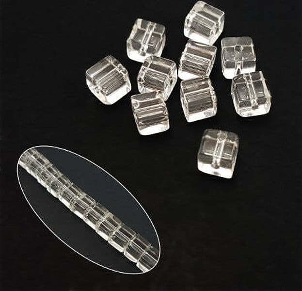 KNORRPRANDELL---SWAROVSKI-CUBO-DI-CRISTALLO-TRASPARENTE-4MM---5PZ