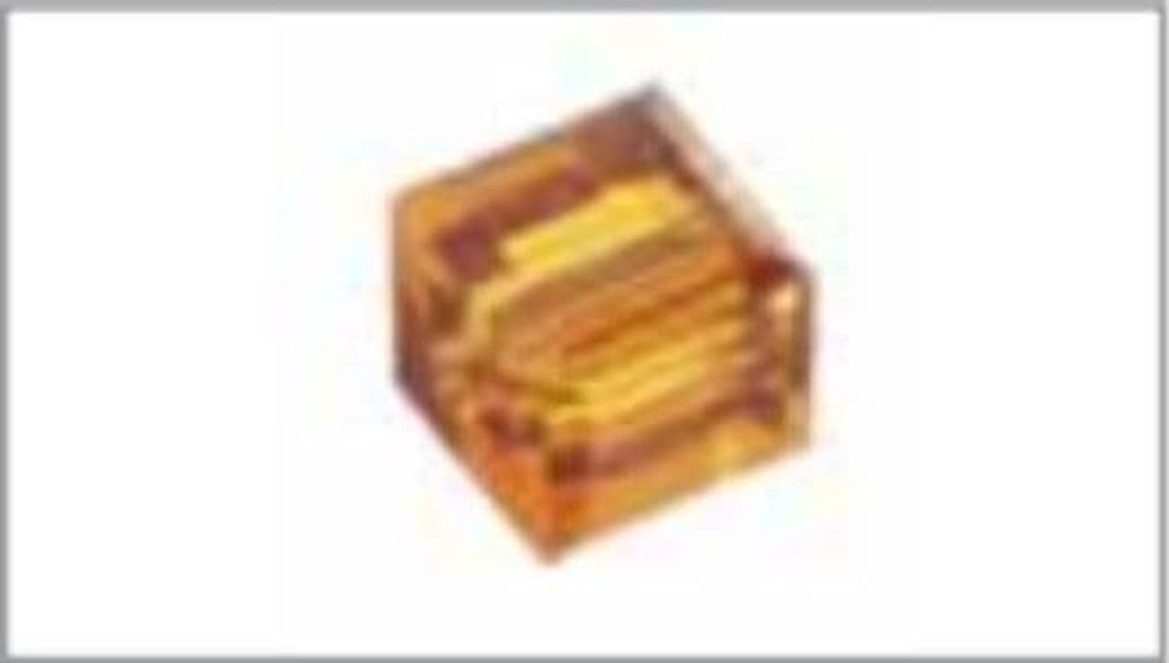 KNORRPRANDELL---SWAROVSKI-DADI-DI-CRISTALLO-TOPAZIO-4MM---5PZ