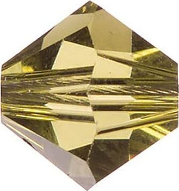 KNORRPRANDELL---SWAROVSKI-PERLA-DOPPIO-CONO-KHAKI-6MM---12PZ