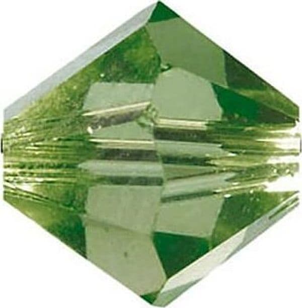 KNORRPRANDELL---SWAROVSKI-PERLA-DOPPIO-CONO-OLIVINA-6MM---12PZ