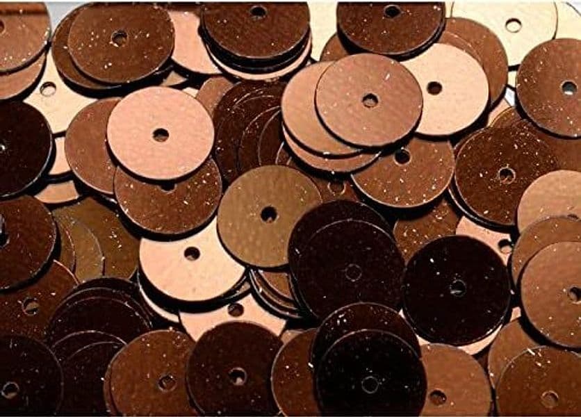 KNORRPRANDELL--PAILLETTE-LISCIO-MARRONE-8MM---5GR