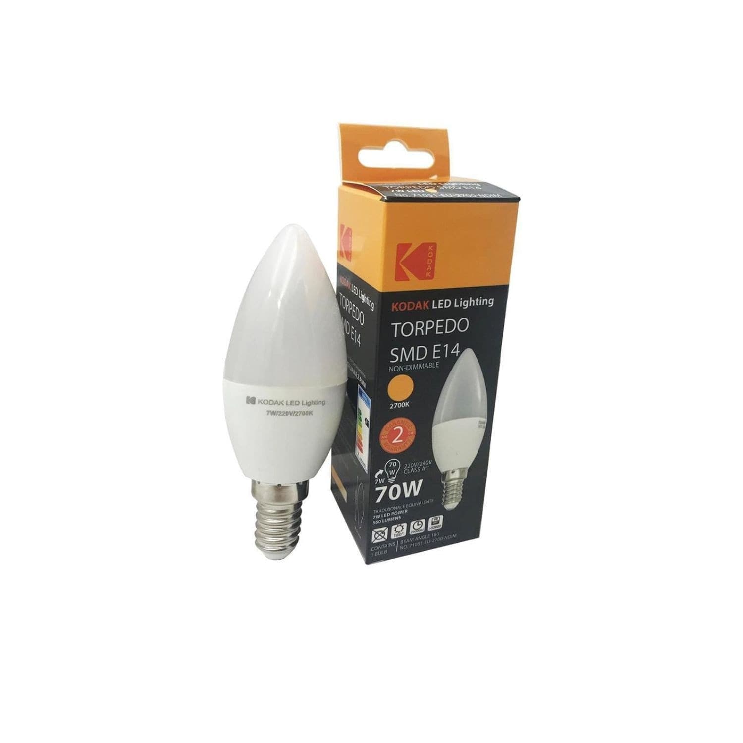 Kodak-Led-Lighting-70wtorpedo-Smd-E14