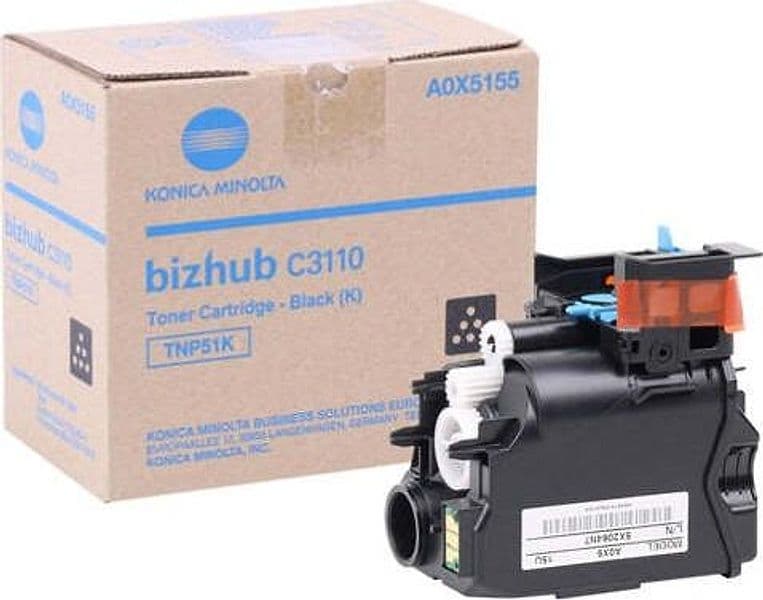 Konica Minolta - Toner - Nero - A0X5155 - 5.000 pag Elettronica/Informatica/Stampanti e accessori/Accessori per stampanti a inchiostro e laser/Cartucce d'inchiostro Eurocartuccia - Pavullo, Commerciovirtuoso.it