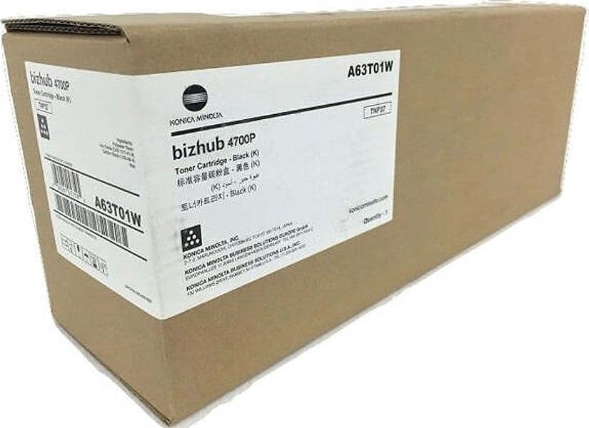 Konica Minolta - Toner - Nero - A63T01W - 20.000 pag Elettronica/Informatica/Stampanti e accessori/Accessori per stampanti a inchiostro e laser/Cartucce d'inchiostro Eurocartuccia - Pavullo, Commerciovirtuoso.it
