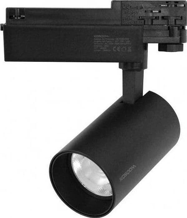 KOSOOM FARETTO A BINARIO 12W NERO - LUCE CALDA - | T0102N Illuminazione/Illuminazione per interni/Lampadari lampade a sospensione e plafoniere/Faretti da soffitto Zencoccostore - Formia, Commerciovirtuoso.it
