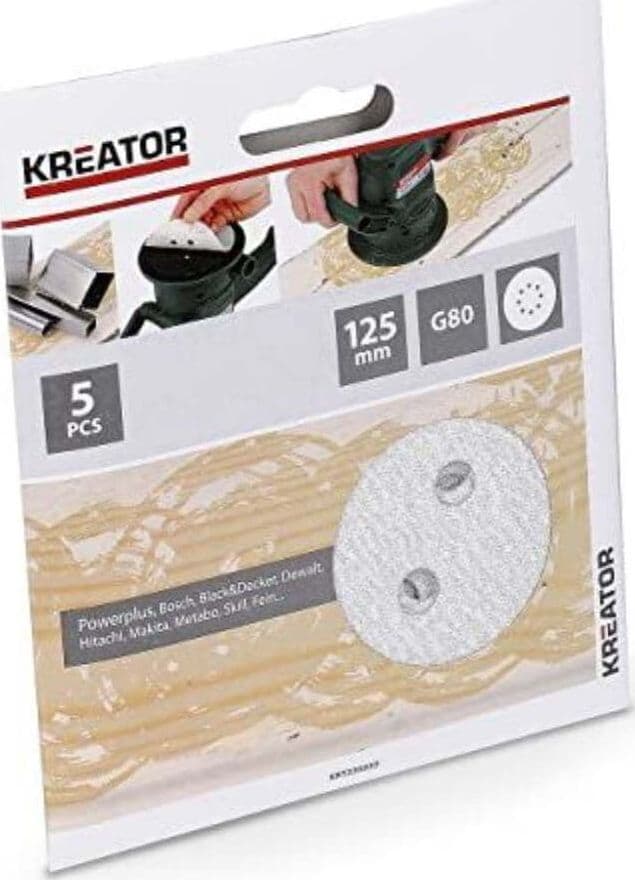 KREATOR---5-PEZZI---DISCI-DI-CARTA-ABRASIVA-PER-RIMOZIONE-COLORE-G.80-Ø125MM