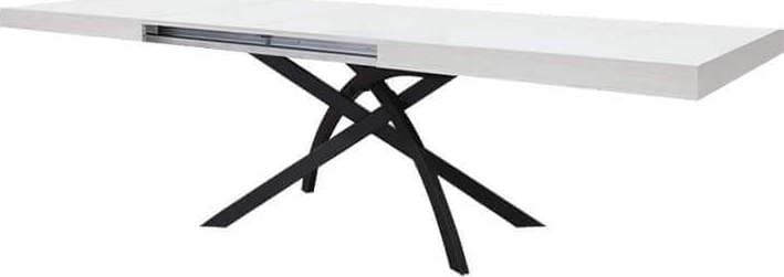 KRONOS---tavolo-da-pranzo-allungabile-cm-90-x-160/200/240-x-77-h-Bianco-Milani-Home