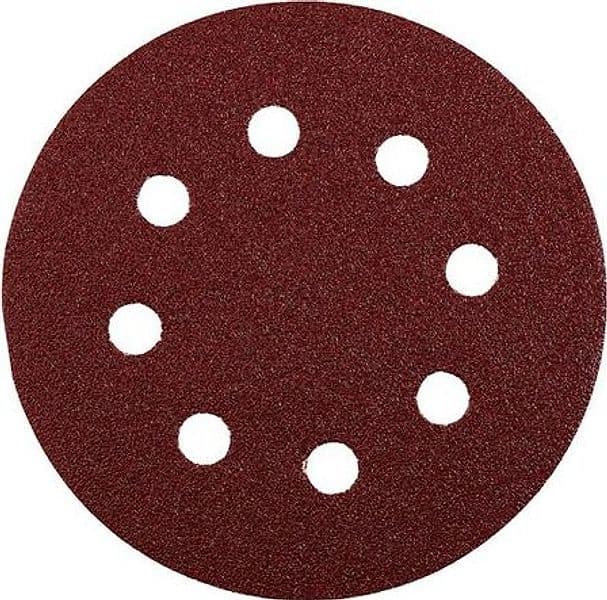 KWB-Dischi-abrasivi-levigatrice-QUICK-STICK-marrone-D.125-mm-180-G