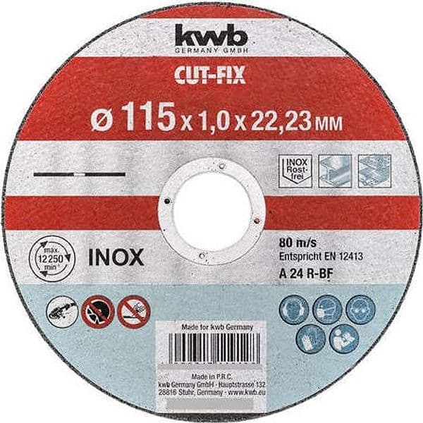 KWB-Disco-taglio-smerigliatrice-Per-Metallo-CUT-FIX-D.-115-mm