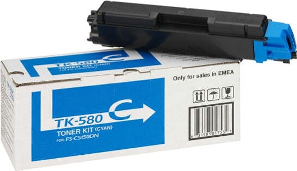 Kyocera-Mita - Toner - Ciano - TK-580C - 1T02KTCNL0 - 2.800 pag Elettronica/Informatica/Stampanti e accessori/Accessori per stampanti a inchiostro e laser/Cartucce d'inchiostro Eurocartuccia - Pavullo, Commerciovirtuoso.it