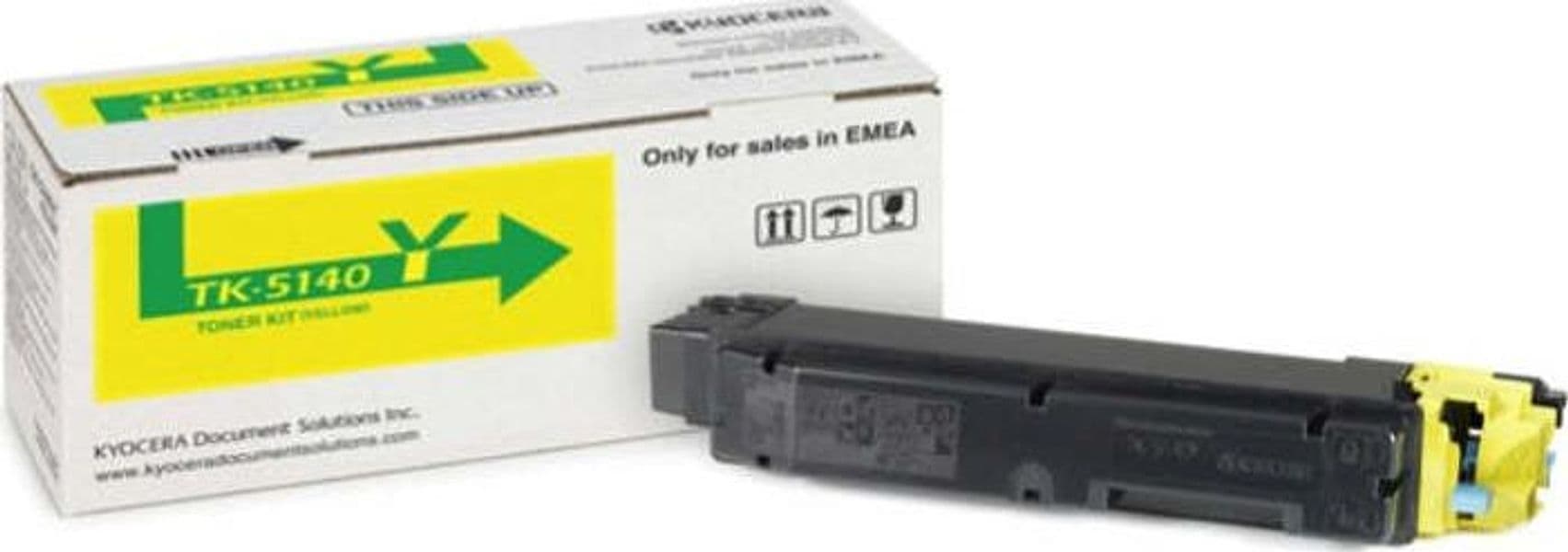 Kyocera-Mita - Toner - Giallo - TK-5140Y - 1T02NRANL0 - 5.000 pag Elettronica/Informatica/Stampanti e accessori/Accessori per stampanti a inchiostro e laser/Cartucce d'inchiostro Eurocartuccia - Pavullo, Commerciovirtuoso.it