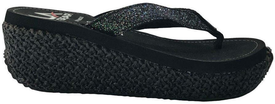 LA GEAR ciabatta infradito alta donna nera in gommapiuma in Infradito Calzature Durello - Agna, commercioVirtuoso.it
