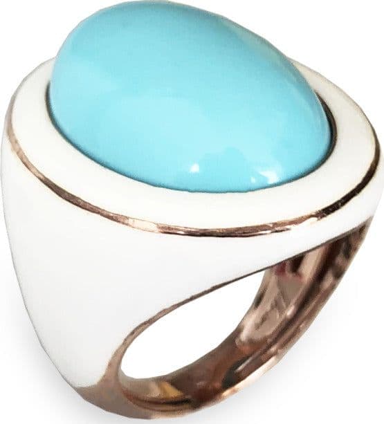 Labrioro--Anello-Jazz-Turchese-Donna