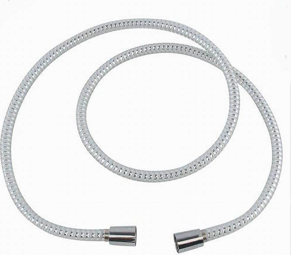 LACCIO TUBO FLESSIBILE DOCCIA BIFLEX CROMO BIANCO UNIVERSALE LUNGO 1.5 MT 87302 in Flessibili doccia Trade Shop italia - Napoli, commercioVirtuoso.it