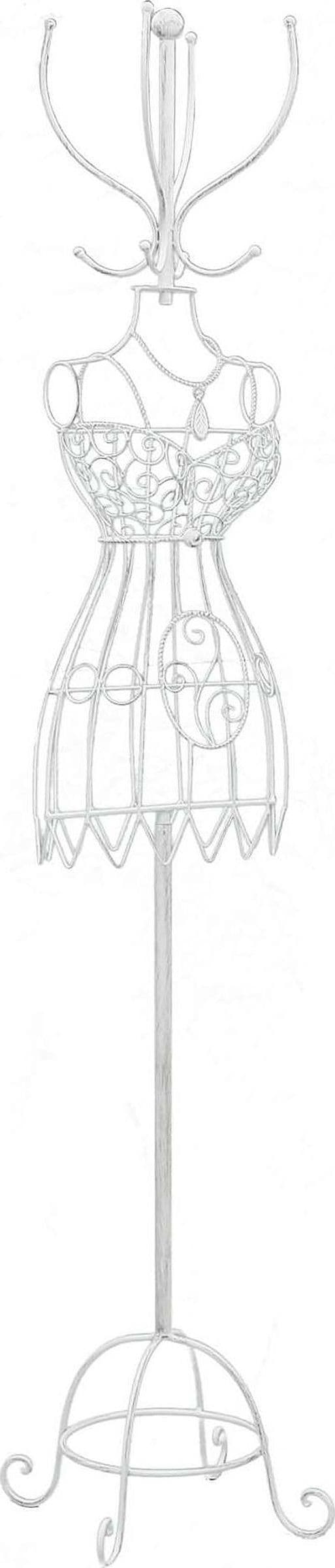 LADY---appendiabiti-con-busto-Bianco-Milani-Home