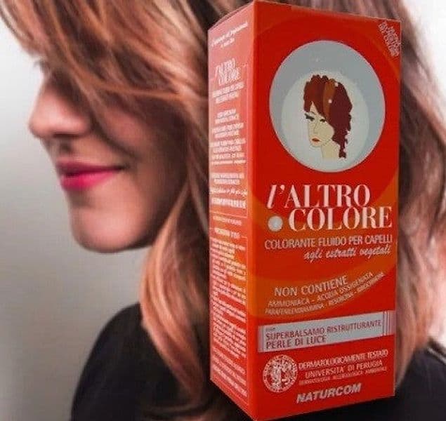 L'ALTRO-COLORE-N-5/5-BIONDO-SCURO-ROSSO-RAME-Tinta-Naturale-91-ml-Naturcom