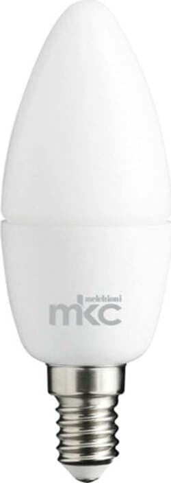 Lampada - Led - candela - 5 5W - E14 - 3000K - luce bianca calda - MKC Illuminazione/Lampadine/Lampadine a LED Eurocartuccia - Pavullo, Commerciovirtuoso.it