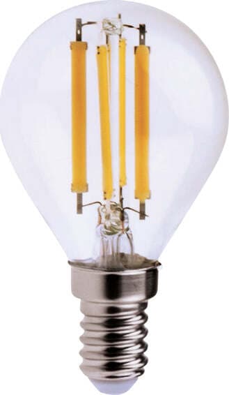 Lampada - Led - minisfera - 6W - E14 - 3000K - luce bianca calda - MKC Illuminazione/Lampadine/Lampadine a LED Eurocartuccia - Pavullo, Commerciovirtuoso.it