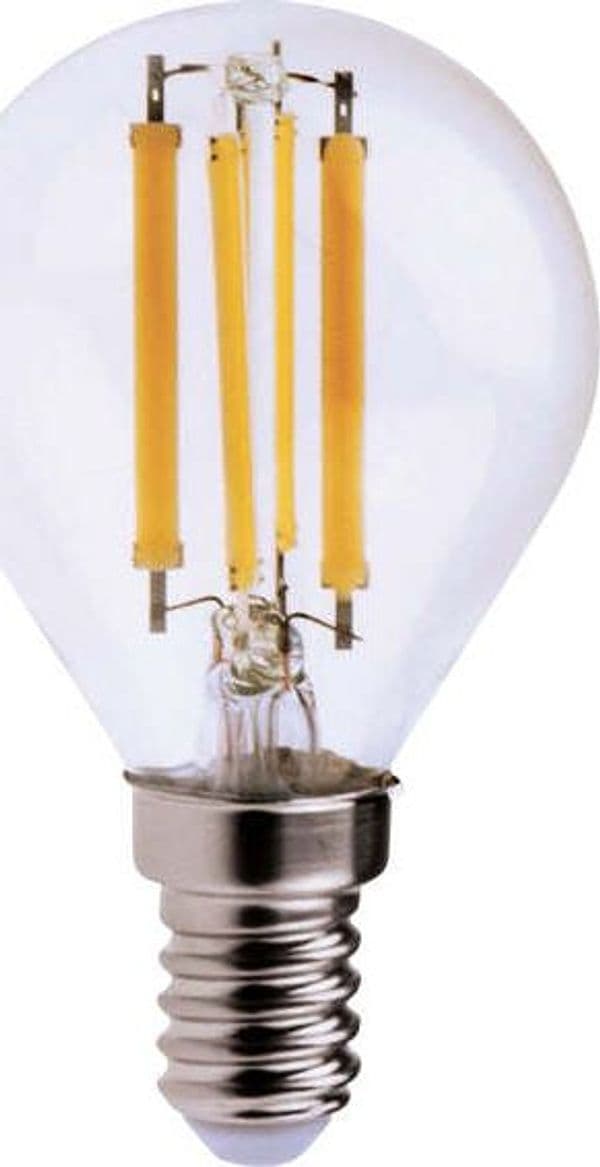 Lampada - Led - minisfera - 6W - E14 - 4000K - luce bianca naturale - MKC Illuminazione/Lampadine/Lampadine a LED Eurocartuccia - Pavullo, Commerciovirtuoso.it