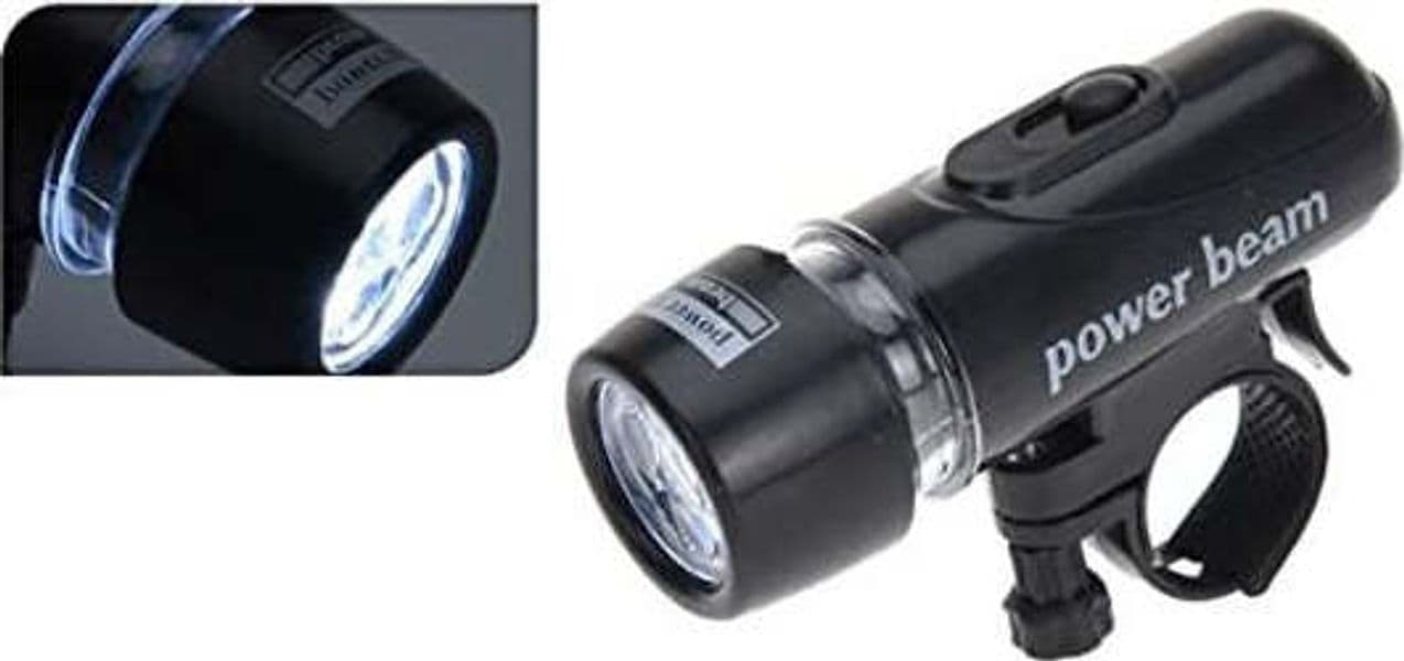 lampada 5 X LED Power Beam per bici