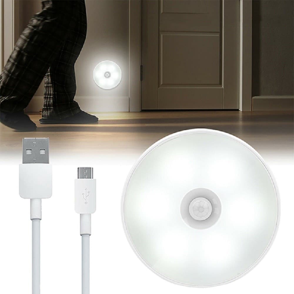 Lampada 6 Led 6 W Sensore Crepuscolare Luce Ricaricabile Usb Luce 6500k 4000k Illuminazione/Lampadine/Lampadine a LED Trade Shop italia - Napoli, Commerciovirtuoso.it