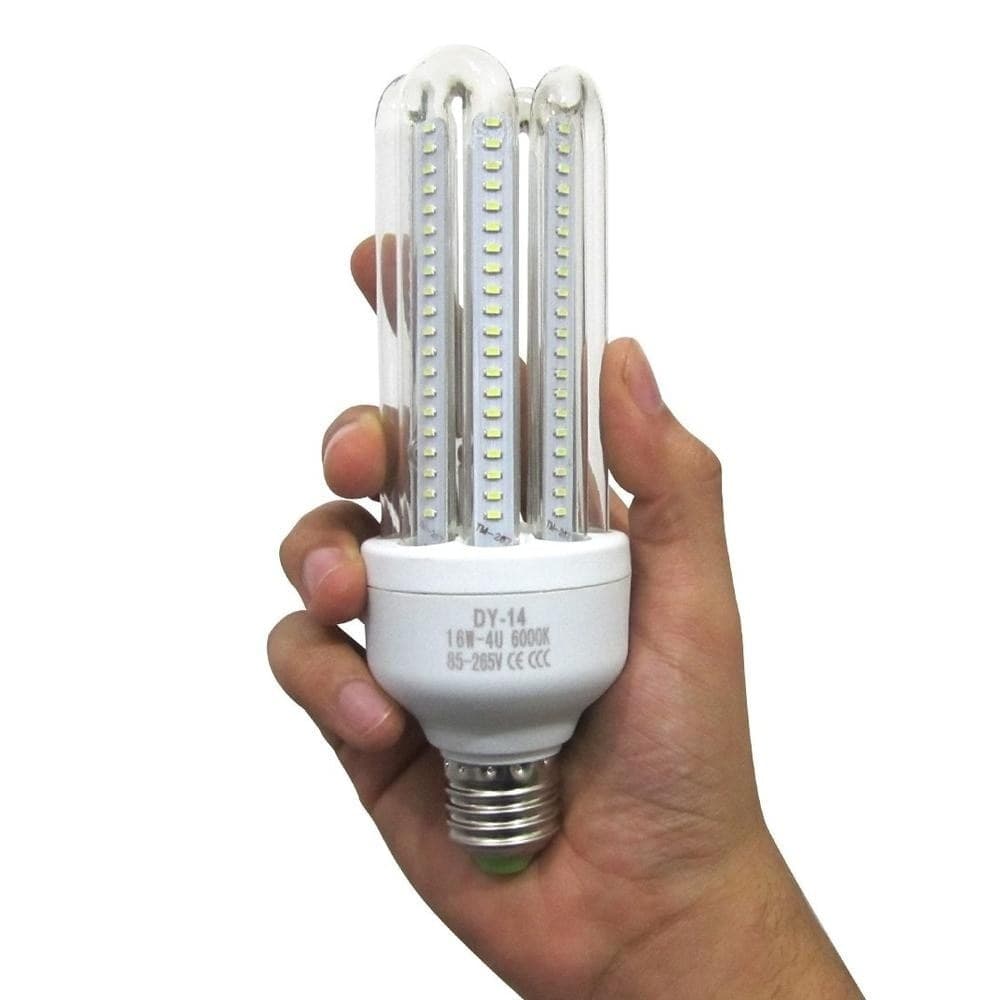 Lampada a led 4U 16W efficiente LED lampadina risparmio luce bianco freddo caldo Illuminazione/Lampadine/Lampadine a LED Trade Shop italia - Napoli, Commerciovirtuoso.it