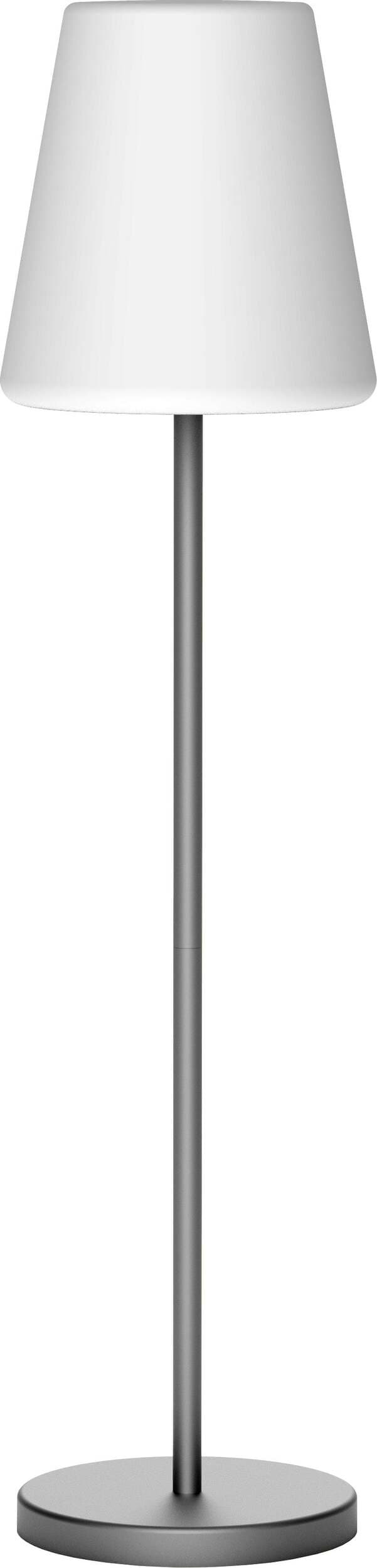 Lampada A Piantana Solare Led Lola Slim 120 Con Telecomando e Batteria Lampada Sensore crepuscolare 28x119h Grigia Illuminazione/Illuminazione per interni/Lampade/Lampade da terra Ferus - Montoro, Commerciovirtuoso.it