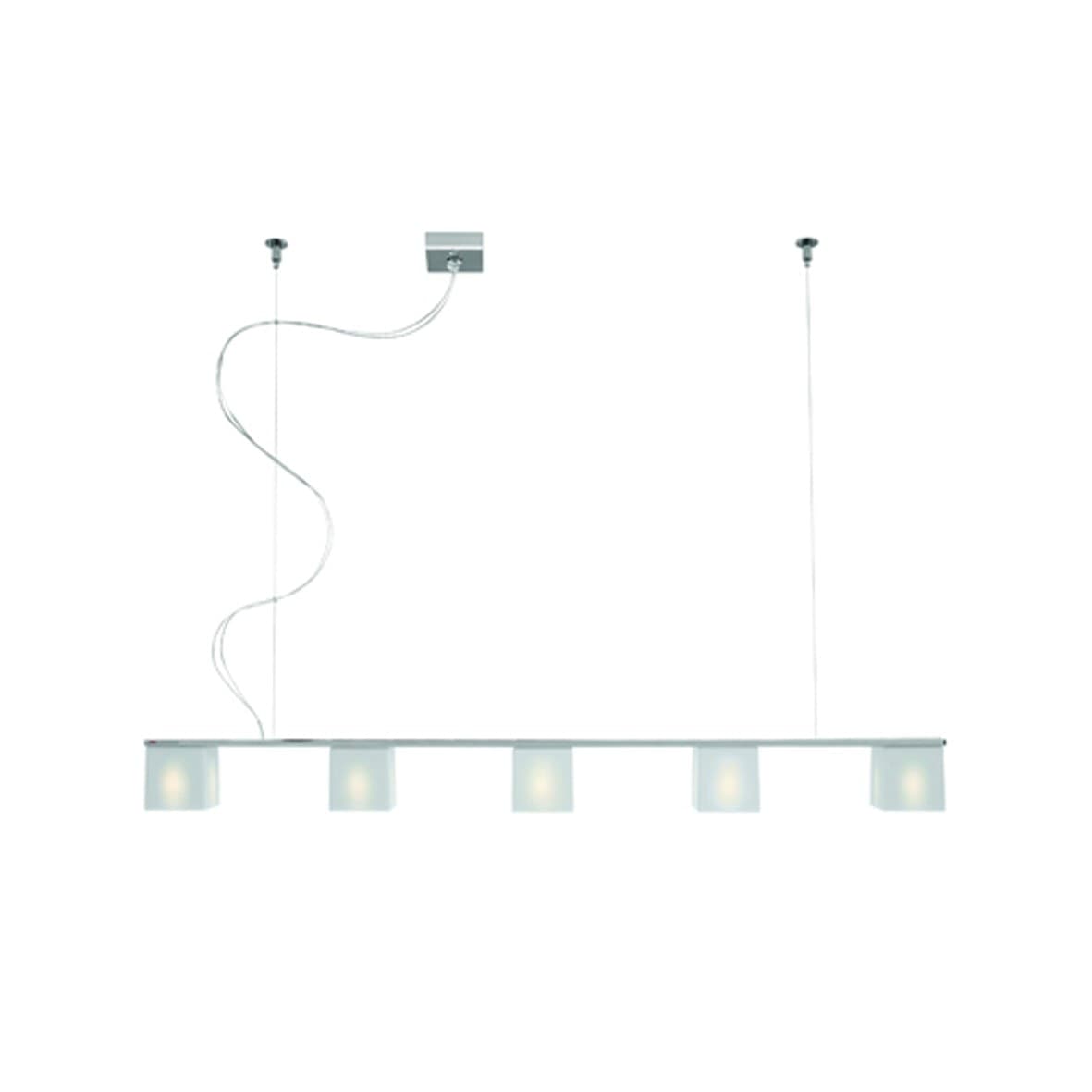 Lampada a sospensione Fabbian Cubetto 5 luci in Lampade a sospensione Brilla Luce - Sarzana, commercioVirtuoso.it