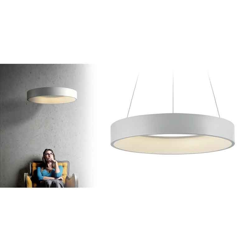 Lampada a sospensione Pan International Hoop (Diametro 60 cm) in Lampade a sospensione Brilla Luce - Sarzana, commercioVirtuoso.it