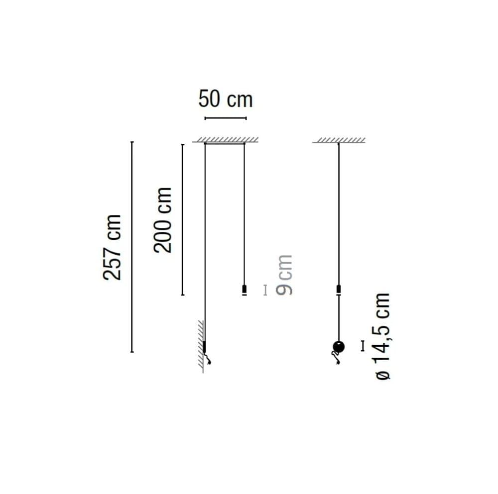 Vibia Wireflow Free-Form 0347 a sospensione in Lampade a sospensione Brilla Luce - Sarzana, commercioVirtuoso.it