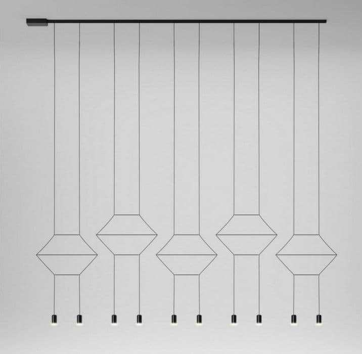 Vibia Wireflow Lineal 10 luci Lampada a sospensione in Lampade a sospensione Brilla Luce - Sarzana, commercioVirtuoso.it