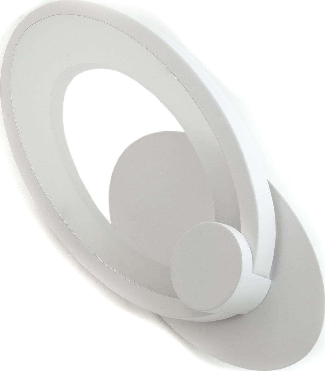 LAMPADA APPLIQUE LED PARETE MURO OVALE 10W DRIVER INCLUSO 220V LUCE FREDDA 6500K Trade Shop italia - Napoli, Commerciovirtuoso.it