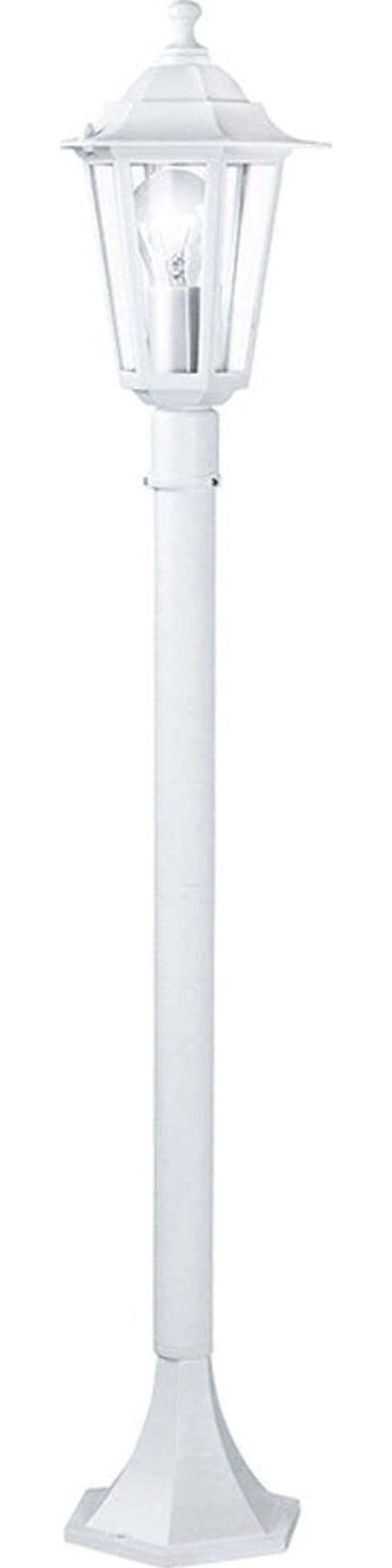 Lampada-Contemporanea-Da-Esterno-Laterna-5-1-Luce-Alluminio-Fuso-Bianco