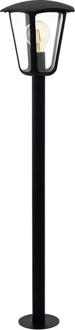 Lampada-Contemporanea-Da-Esterno-Monreale-1-Luce-Alluminio-Fuso-Nero
