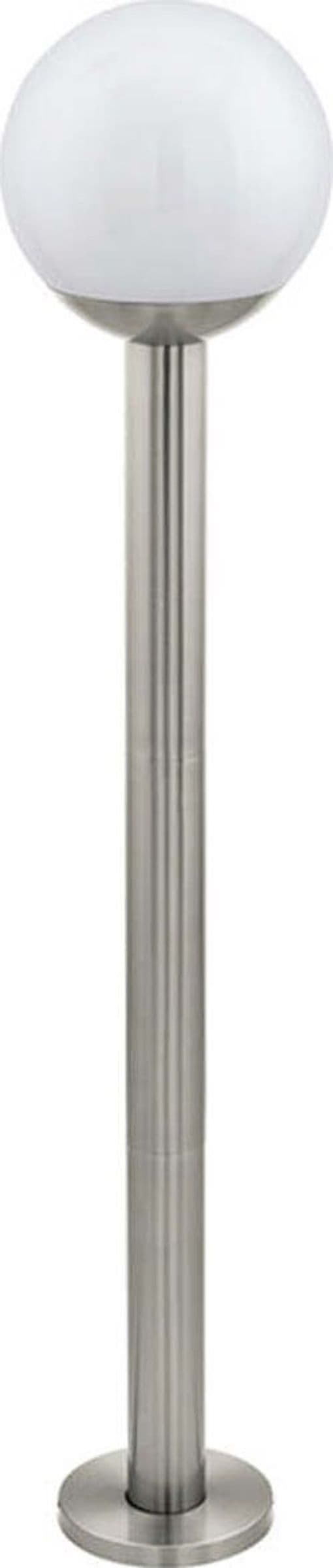 Lampada-Contemporanea-Da-Esterno-Nisia-Z-1-Luce-Acciaio-Inox-Grigio-H98Cm