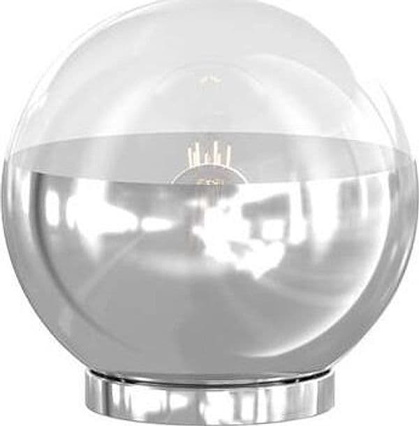 Lampada-Contemporanea-Target-Metallo-Cromo-Vetro-Cromo-E-Trasparente-1-Luce-E14