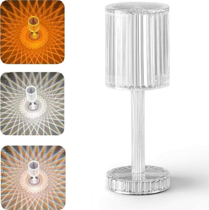 Lampada Cristallo Touch Da Tavolo A Batterie Ricaricabile Usb Luce Dimmerabile Casa, arredamento e bricolage > Illuminazione da interno > Lampade da Tavolo Trade Shop italia - Napoli, Commerciovirtuoso.it