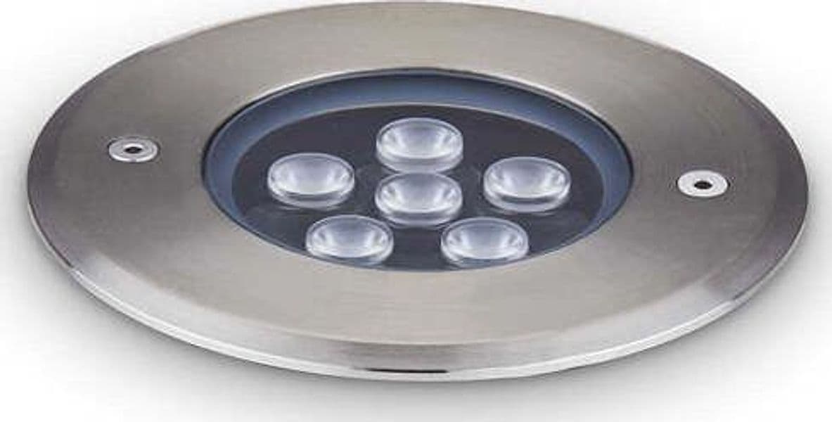 Lampada-Da-Incasso-Moderna-Floor-Alluminio-Cromo-Led-6W-3000K-Luce-Calda