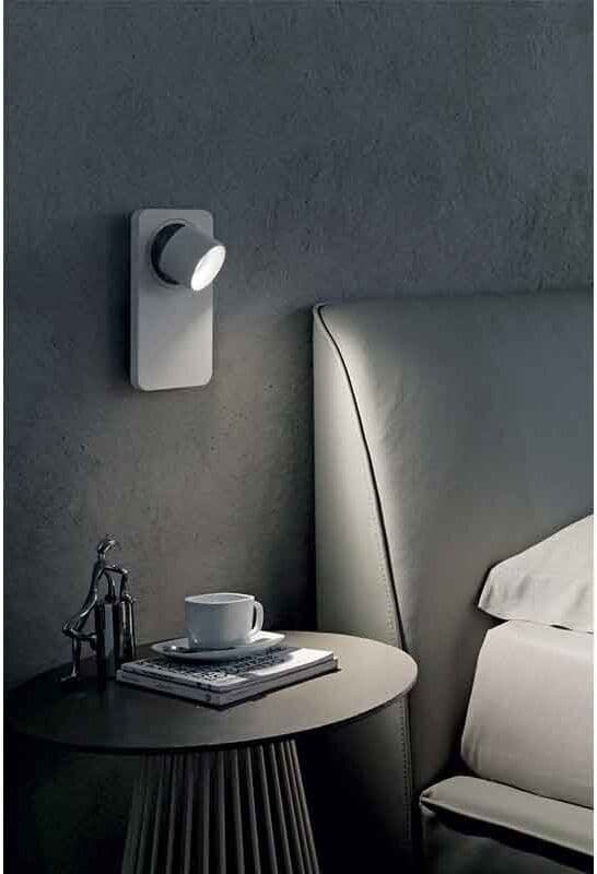 Lampada da parete LED Linea Light Beebo_W in Applique Brilla Luce - Sarzana, commercioVirtuoso.it