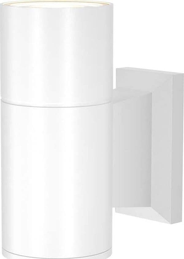 Lampada-Da-Parete-Moderna-Da-Esterno-Alluminio-Bianco-Luce1Gu10-50W-Ip54