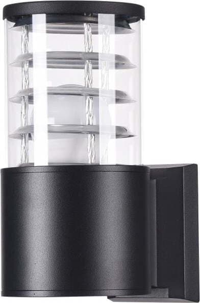 Lampada-Da-Parete-Moderna-Da-Esterno-Alluminio-Nero-1-Luce-E27-60W-Ip54
