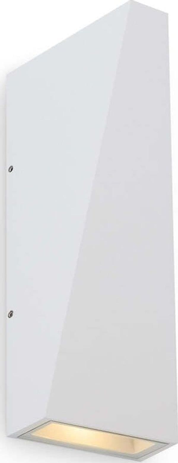 Lampada-Da-Parete-Moderna-Per-Esterno-Metallo-Bianco-Luce-Led-6W-Ip54