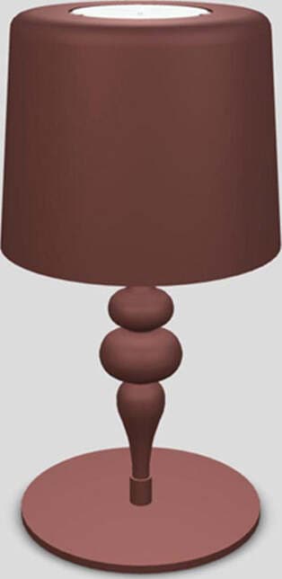 Lampada-Da-Scrivania-Contemporanea-Eva-In-Plastica-Rosso-Alluminio-4-Luci