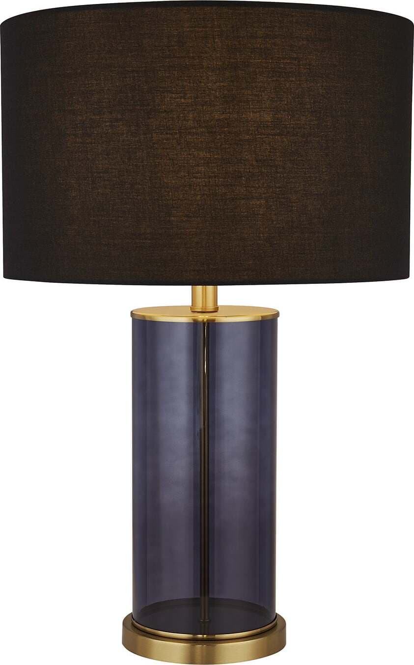 Lampada-Da-Scrivania-Contemporanea-Libertà-Acciaio-Blu-Vetro-Nero-1-Luce-E27