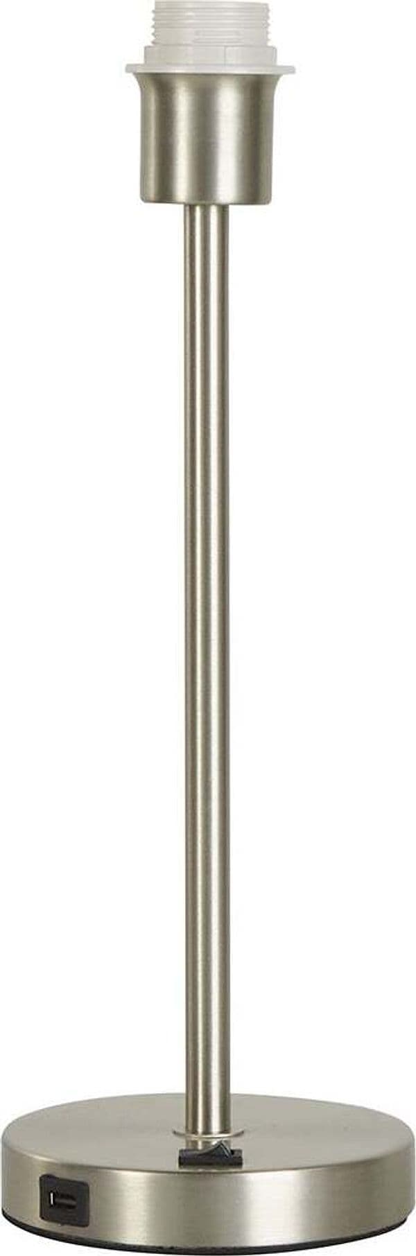 Lampada-Da-Scrivania-Contemporanea-Usb-Acciaio-Cromo-Senza-Paralume-1-Luce-E27