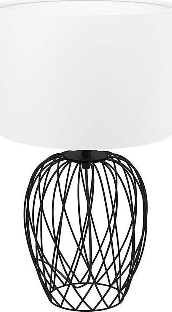 Lampada-Da-Scrivania-Industrial-Nimlet-1-Luce-Acciaio-Nero-Diffusore-Bianco