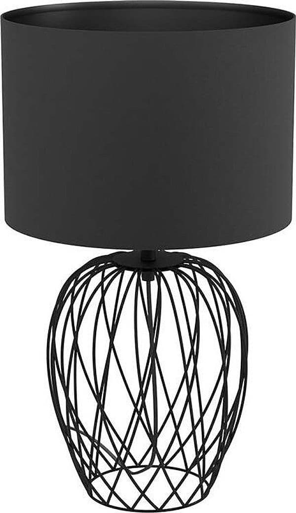 Lampada-Da-Scrivania-Industrial-Nimlet-1-Luce-Acciaio-Nero-Diffusore-Nero