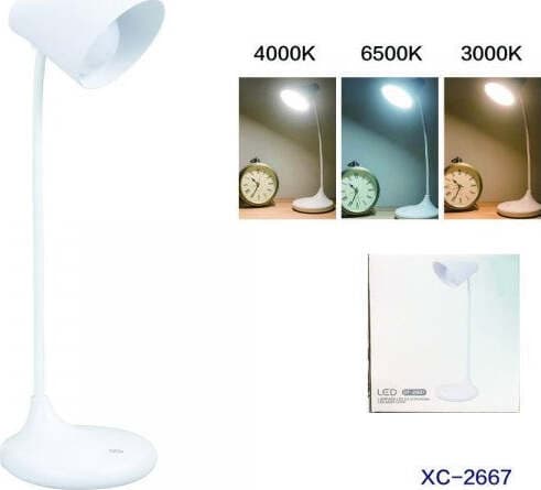 LAMPADA DA SCRIVANIA LED TOUCH LUCE 4000K 6500K 3000K DIMMERABILE MODERNA DT2667