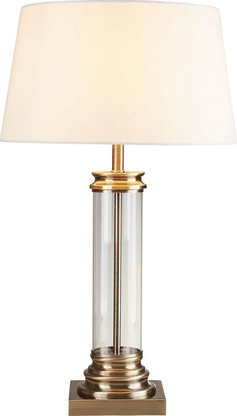 Lampada-Da-Scrivania-Pedestal-Acciaio-Adjustable-Vetro-Trasparente-1-Luce-E27